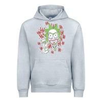 Heather Grey joker Urban Hoodie - artisFamous