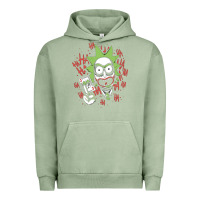 Pigment Oil Green joker Urban Hoodie - artisFamous