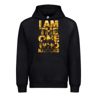 Black i am the one who knocks Urban Hoodie - artisFamous