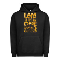 Pigment Black i am the one who knocks Urban Hoodie - artisFamous