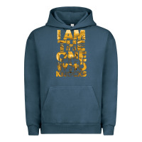Pigment Midnight Navy i am the one who knocks Urban Hoodie - artisFamous