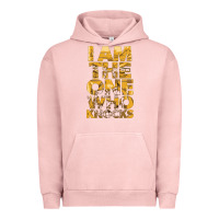 Pigment Salmon i am the one who knocks Urban Hoodie - artisFamous