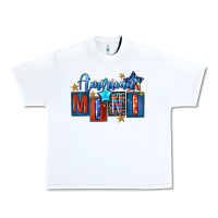 White American mini 4th of july Urban Heavy Tee - FaDigitalArtStudio