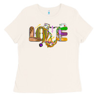 Bone love nurse mardi gras Ladies Tee - OliviaCreatesArt