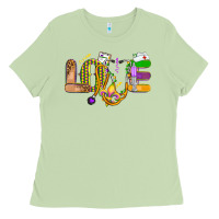 Matcha love nurse mardi gras Ladies Tee - OliviaCreatesArt