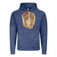 Vintage Denim Catchers Mitt Fa Element Vintage Hoodie - FaDigitalArtStudio