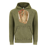 Vintage Olive Catchers Mitt Fa Element Vintage Hoodie - FaDigitalArtStudio
