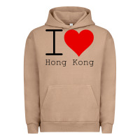 Pigment Burro i love hong kong Urban Hoodie - artisFamous
