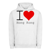 Pigment Lunar Rock i love hong kong Urban Hoodie - artisFamous