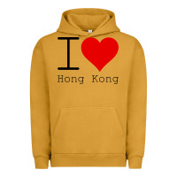 Pigment Peanut Butter i love hong kong Urban Hoodie - artisFamous