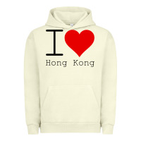 Pigment Pistachio i love hong kong Urban Hoodie - artisFamous