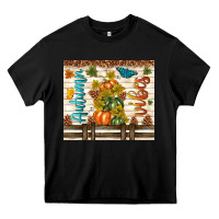 Black autumn vibes Heavy Core Tee - TumblerDesignByShophia