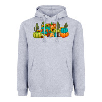 Heather Grey hello fall Heavyweight Hoodie - JahusDesignShop