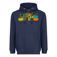 Navy hello fall Heavyweight Hoodie - JahusDesignShop