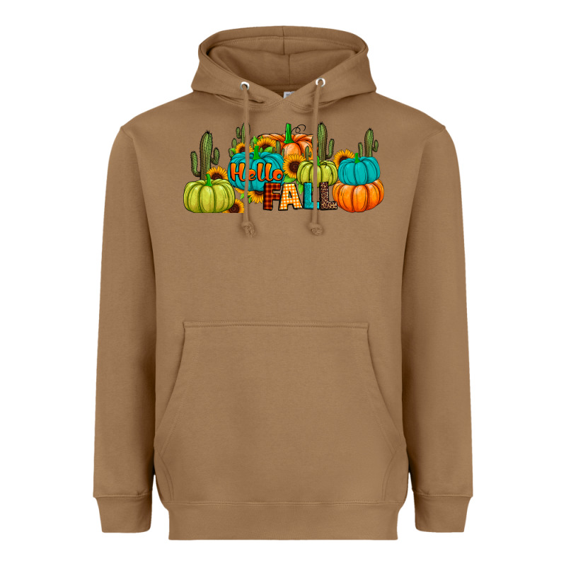 Hello Fall Heavyweight Hoodie by JahusDesignShop | Teevron