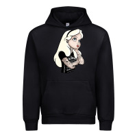 Black alice tattoo Urban Hoodie - artisFamous