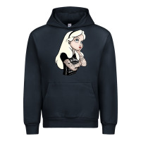 Navy alice tattoo Urban Hoodie - artisFamous