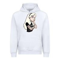 White alice tattoo Urban Hoodie - artisFamous