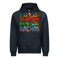Navy I'm just here for the nachos Urban Hoodie - RanaPortraitStore