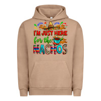 Pigment Burro I'm just here for the nachos Urban Hoodie - RanaPortraitStore