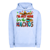 Pigment Grape Ice I'm just here for the nachos Urban Hoodie - RanaPortraitStore