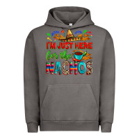 Pigment Tornado I'm just here for the nachos Urban Hoodie - RanaPortraitStore