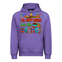 Tulip I'm just here for the nachos Urban Hoodie - RanaPortraitStore