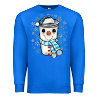 True Royal snowman coffee cup Premium Sweatshirt - JahusDesignShop