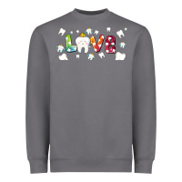 Love Tooth And Tooth Fairy Heavyweight Sweatshirt | Teevron