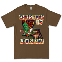 Cacao christmas in louisiana Premium Tee - CowGirlArtShop
