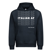 Navy italian af Urban Hoodie - artisFamous