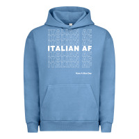 Pigment Pebble Blue italian af Urban Hoodie - artisFamous