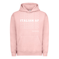 Pigment Salmon italian af Urban Hoodie - artisFamous