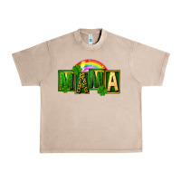 French Oak St. Patricks Day mama Urban Heavy Tee - FaDigitalArtStudio