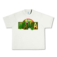 Pistachio St. Patricks Day mama Urban Heavy Tee - FaDigitalArtStudio