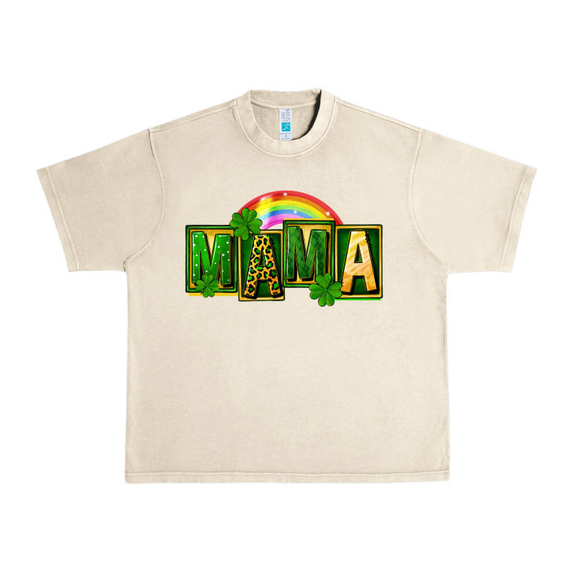 St. Patricks Day Mama Urban Heavy Tee by FaDigitalArtStudio | Teevron