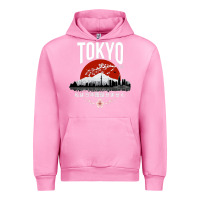 Fuchsia Pink tokyo Urban Hoodie - artisFamous