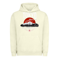 Pigment Pistachio tokyo Urban Hoodie - artisFamous