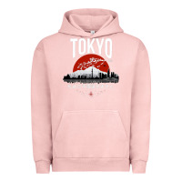 Pigment Salmon tokyo Urban Hoodie - artisFamous
