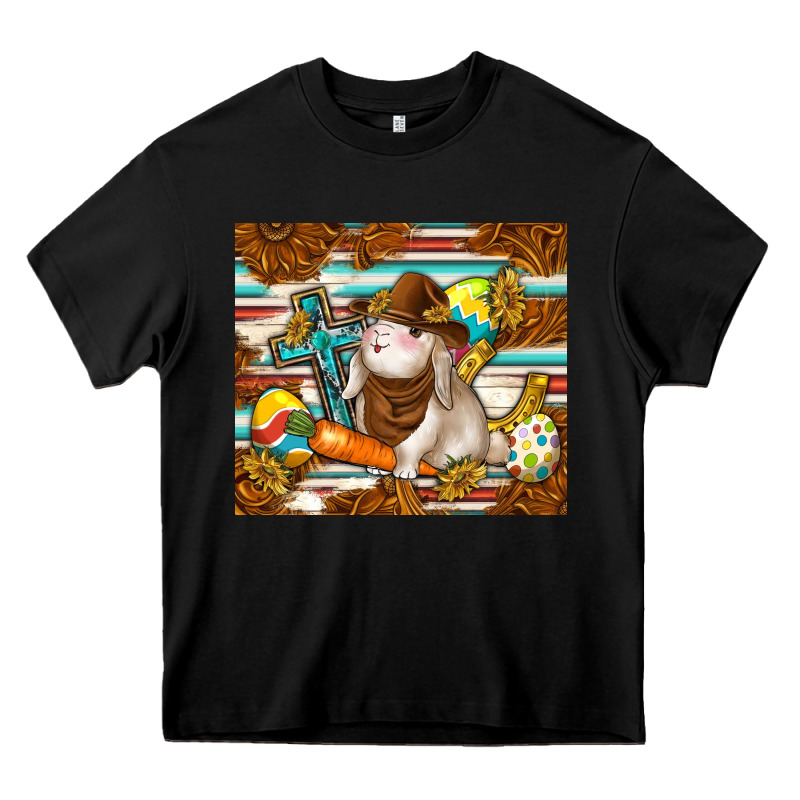 Western Bunny Heavy Core Tee by TumblerDesignByShophia | Teevron