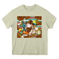 Mossy western bunny Heavy Core Tee - TumblerDesignByShophia