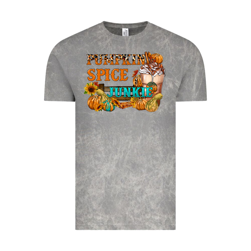 Pumpkin Spice Junkie Vintage Tee by FaDigitalArtStudio | Teevron