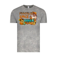 Cloud Rock Pumpkin Spice Junkie Vintage Tee - FaDigitalArtStudio
