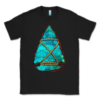 Black turquoise arrowhead Classic Tee - Jasminsmagicworld