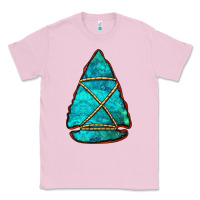 Bubblegum Pink turquoise arrowhead Classic Tee - Jasminsmagicworld