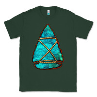Sports Green turquoise arrowhead Classic Tee - Jasminsmagicworld