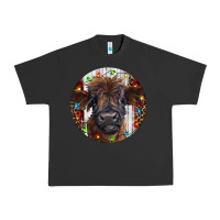 Pigment Black Western Christmas Calf Urban Heavy Tee - RanaPortraitStore