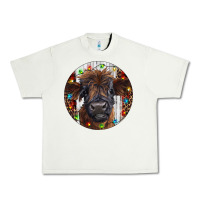 Pistachio Western Christmas Calf Urban Heavy Tee - RanaPortraitStore