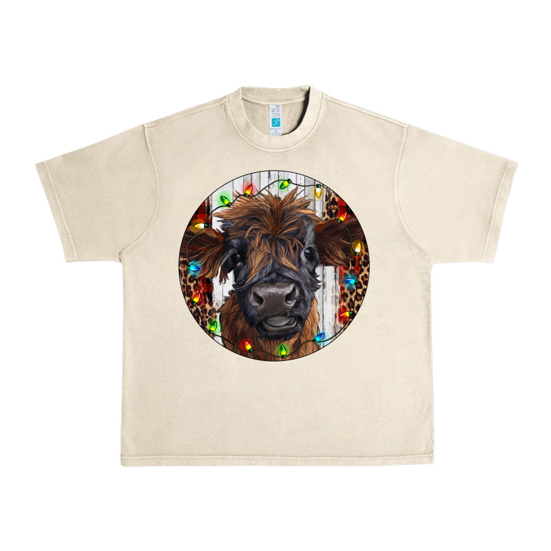 Western Christmas Calf Urban Heavy Tee by RanaPortraitStore | Teevron