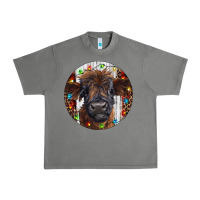 Tornado Western Christmas Calf Urban Heavy Tee - RanaPortraitStore